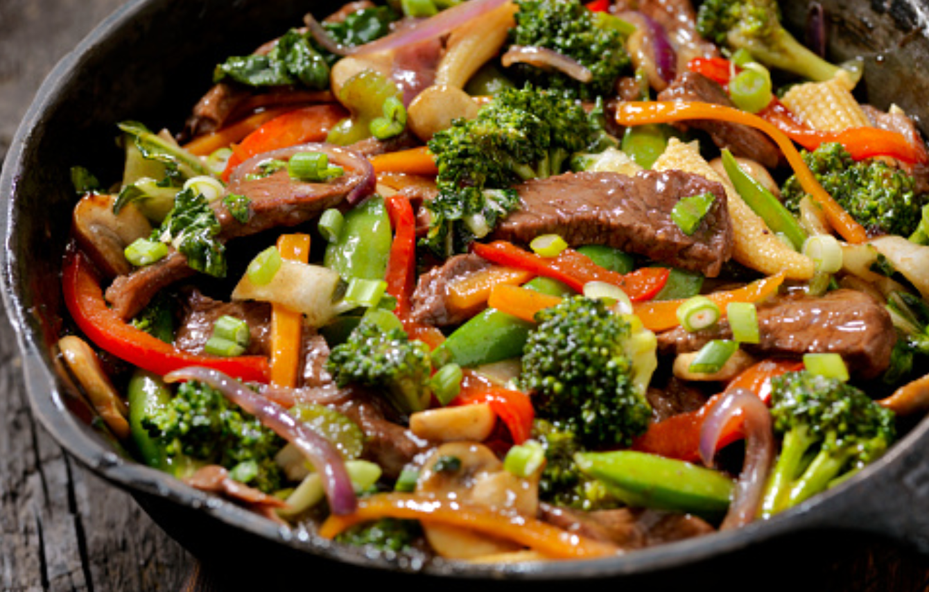 3 G's and Stir-fry