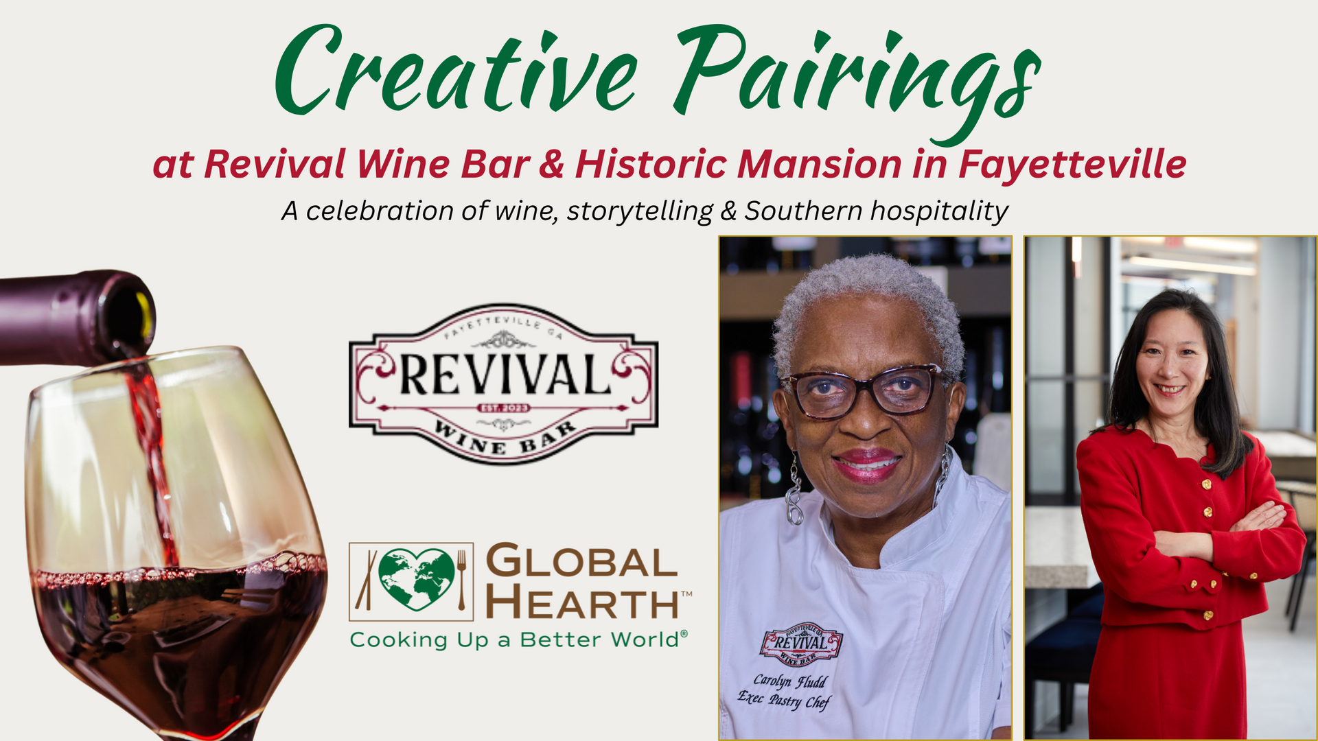 Join us for Creative Pairings hosted by The Sauce Maven Natalie & Carolyn Fludd