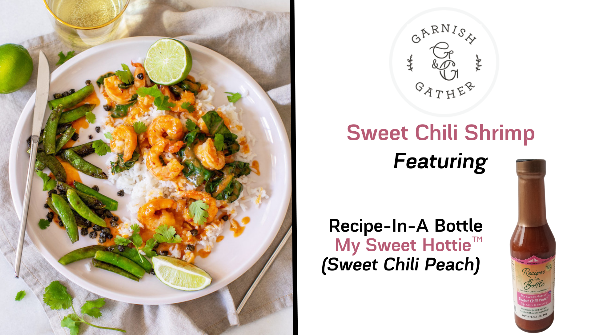 Order Now: Garnish & Gather Sweet Chili Shrimp Meal Kit