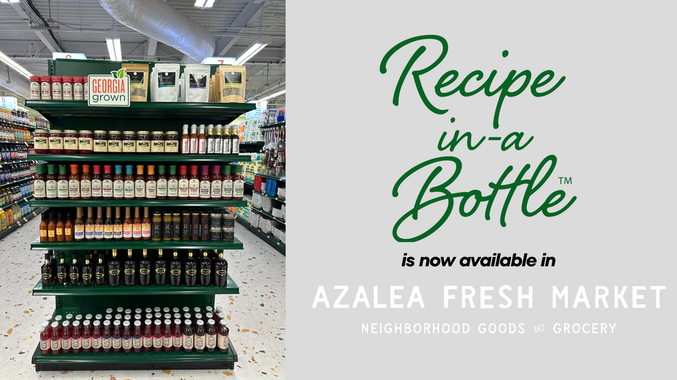 Sauce Maven™ Recipe-in-a-Bottle™ now available at Azalea Fresh Market!