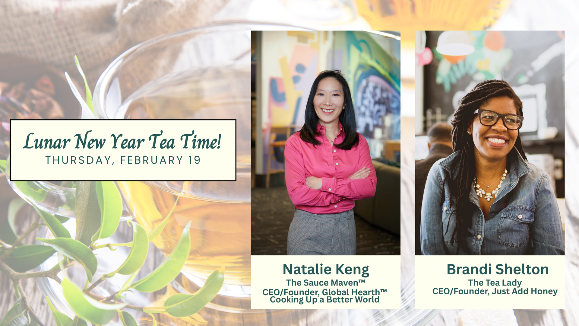 Lunar New Year Tea Time with Brandi & Natalie