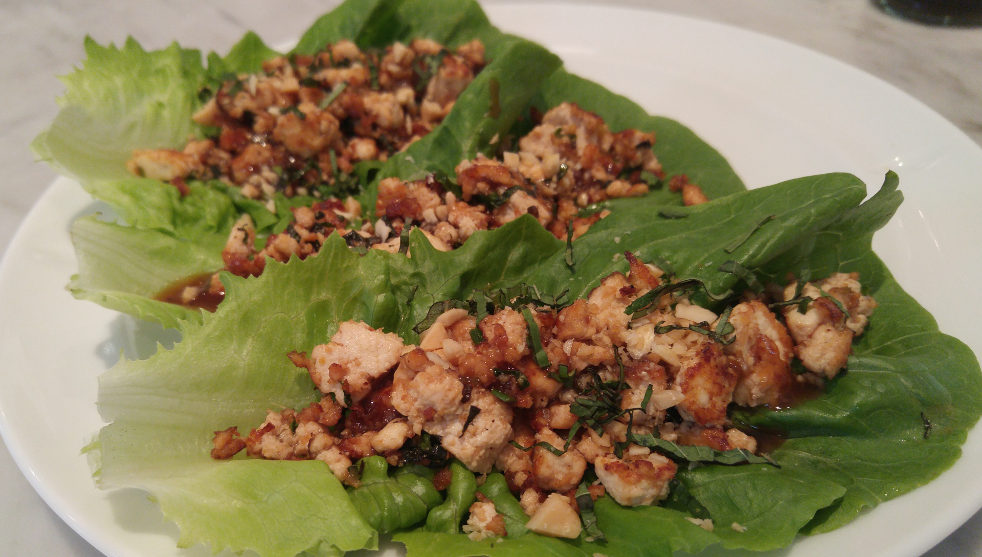 Teriyaki Chicken Lettuce Wraps