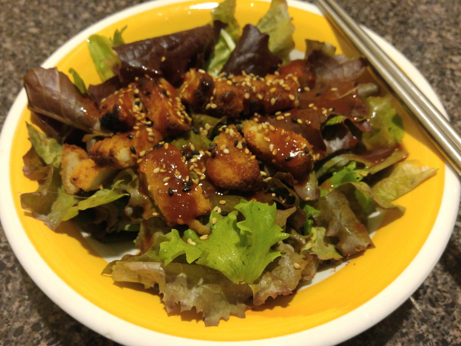 General Nat’s Chicken Tender Salad